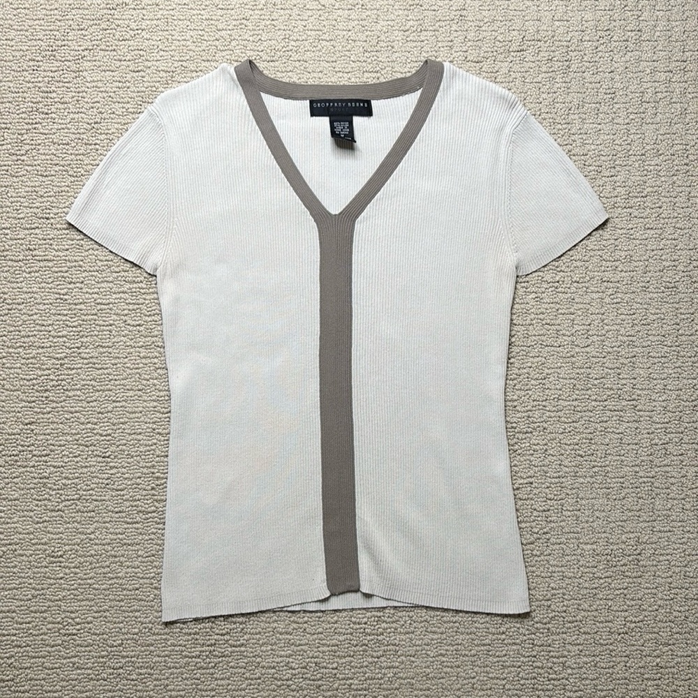 Geoffrey Beene V-Neck Shirt